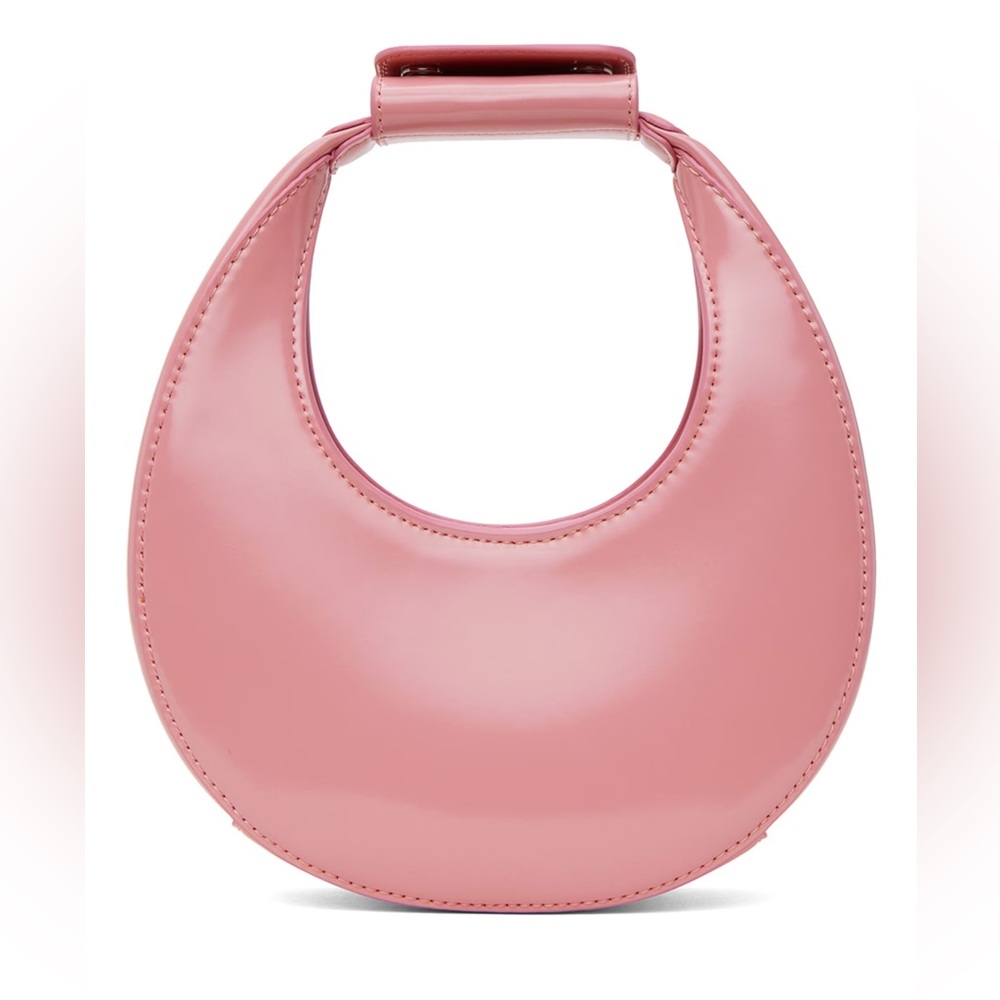 Staud Pink Goodnight Moon Bag